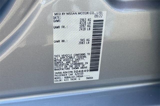 2023 Nissan Altima 2.5 SV