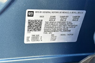 2026 Chevrolet Equinox LT