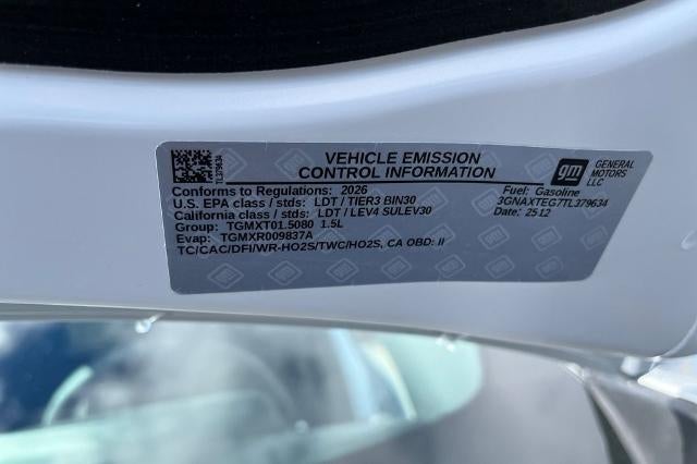 2026 Chevrolet Equinox RS