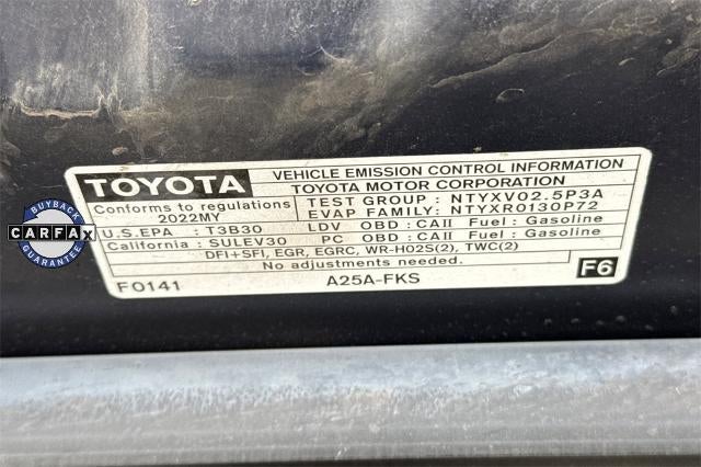 2022 Toyota Camry SE