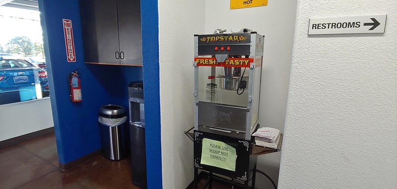 Popcorn machine | Matt Mazzei Chevrolet of Lakeport, CA